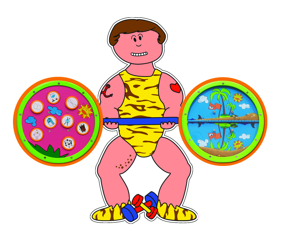 Panneaux muraux Simon Le Bodybuilder ADVITA